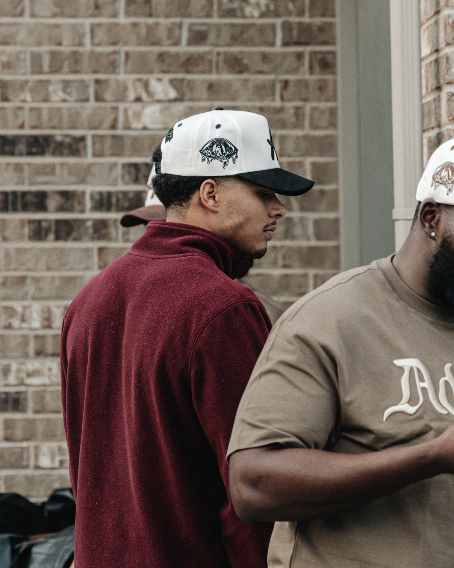 Adventus lifestyle — Old English tee + Eye cap